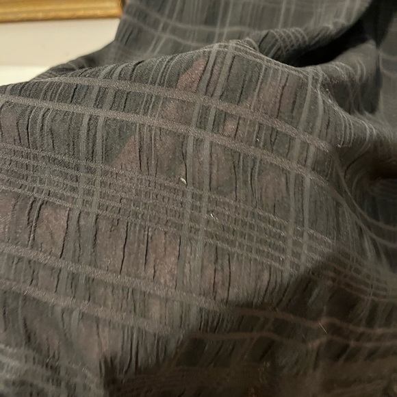 Addition Elle Black Textured Plaid Tunic - Size X - Picture 8 of 9